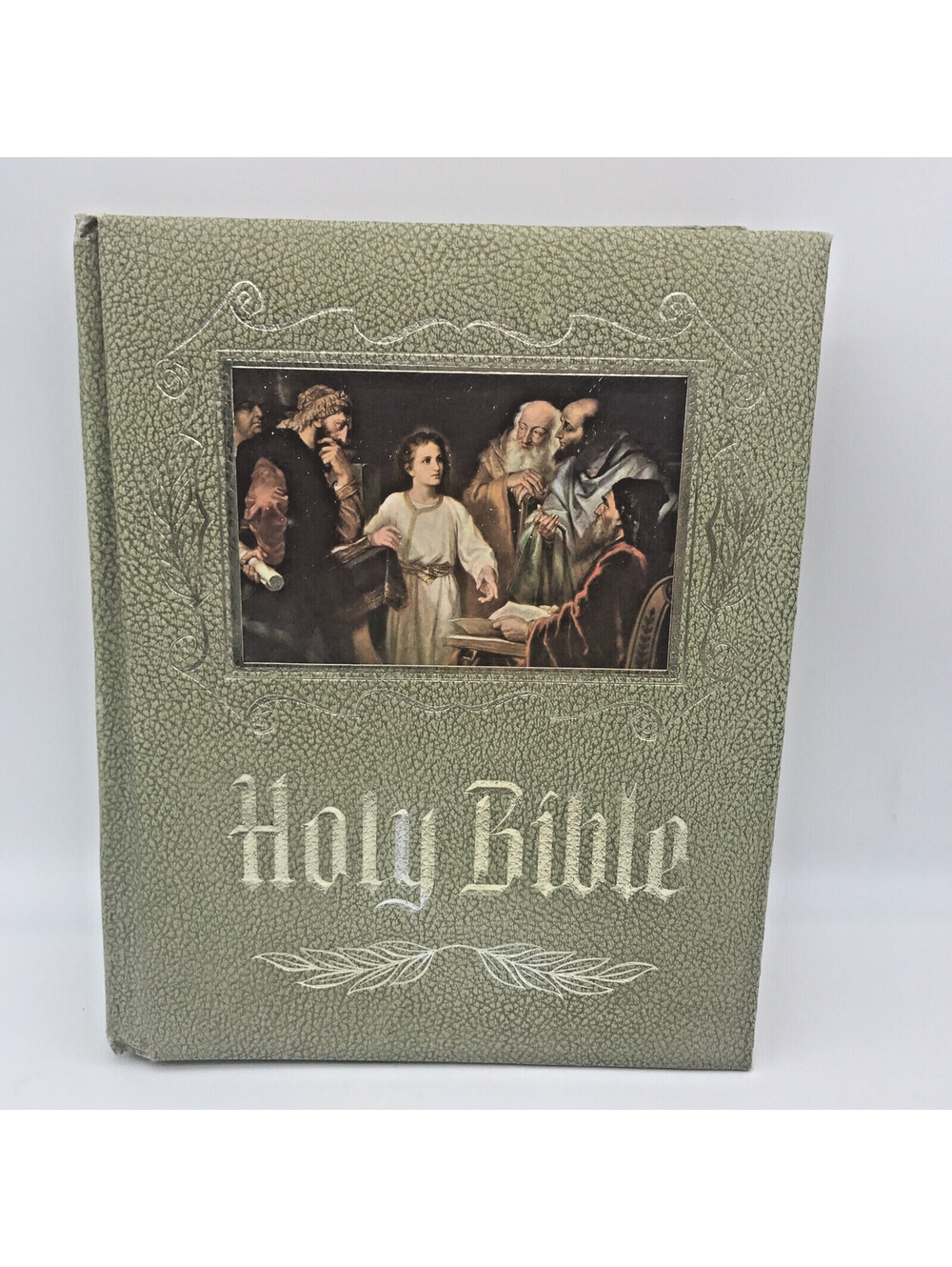 HOLY BIBLE BIG Heirloom Family King James Red Letter Master Reference Edition KJ